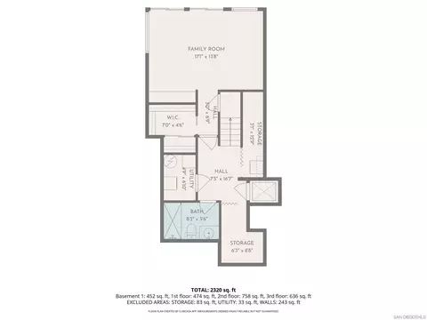 Floorplan - 1010 S Coast, La Jolla, CA 92037 photo 1 of 5
