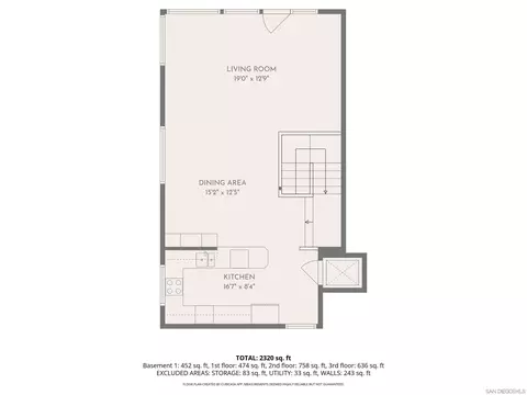 Floorplan - 1010 S Coast, La Jolla, CA 92037 photo 4 of 5