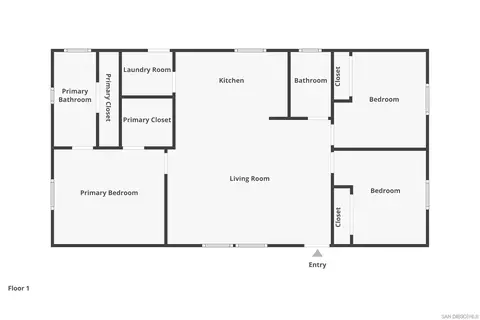 Floorplan - 3505 Alpine Blvd #SPC 11, Alpine, CA 91901 photo 1 of 1