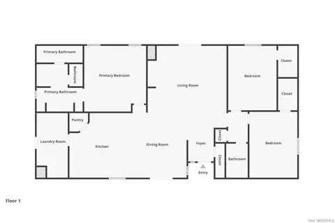 Floorplan - 273 Stallion Dr, Oceanside, CA 92057 photo 1 of 1