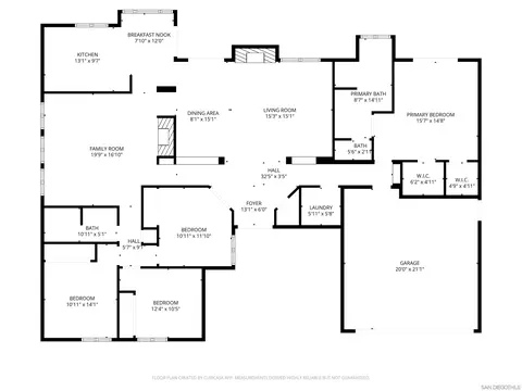 Floorplan - 475 Summerhill Ter, Alpine, CA 91901 photo 1 of 1
