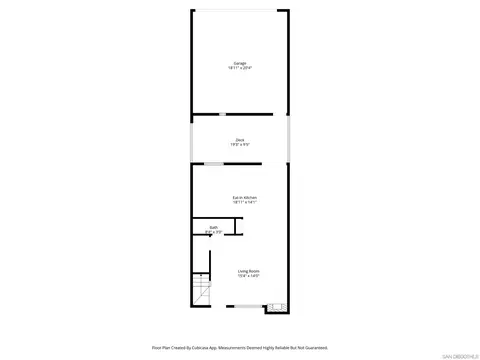 Floorplan - 4790 70th St #6, La Mesa, CA 91942 photo 1 of 3