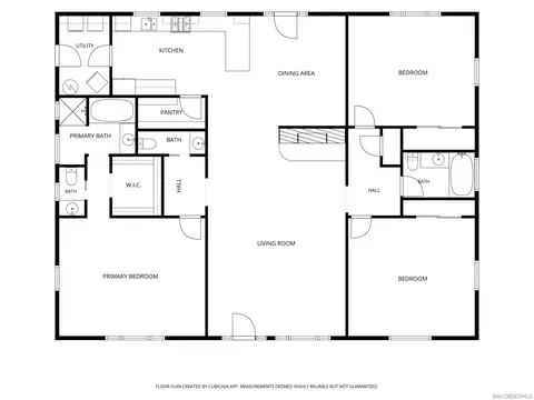 Floorplan - 41083 Old Highway 80, Boulevard, CA 91905 photo 1 of 1
