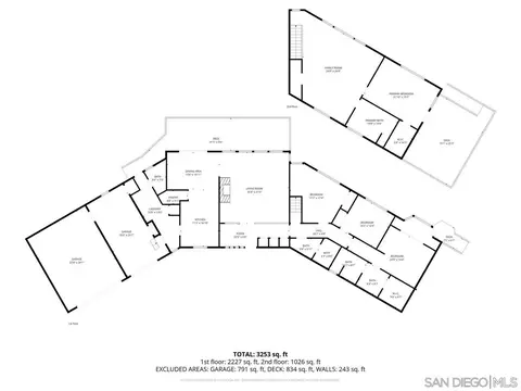 Floorplan - 4824 Mountainbrook Rd, Santa Ysabel, CA 92070 photo 1 of 1