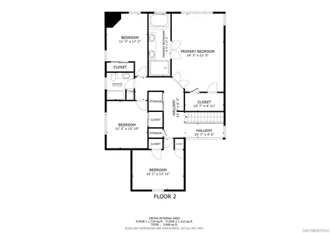 Floorplan - 1282 Olive Ave, Fallbrook, CA 92028 photo 2 of 2