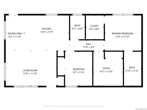 Floorplan - 9185 Altamont Rd, La Mesa, CA 91942 photo 1 of 1