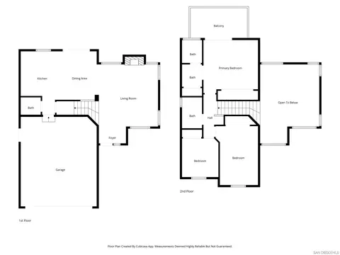 Floorplan - 2323 Brookhaven Pass, Vista, CA 92081 photo 1 of 1