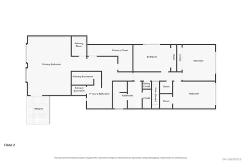Floorplan - 13933 Recuerdo Dr, Del Mar, CA 92014 photo 2 of 3