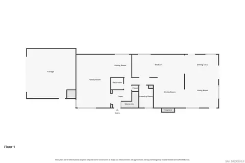 Floorplan - 13933 Recuerdo Dr, Del Mar, CA 92014 photo 1 of 3