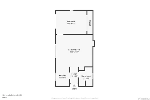 Floorplan - 6540 Persa St, Carlsbad, CA 92009 photo 2 of 2