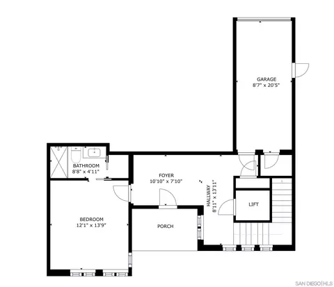 Floorplan - 478 Orange Ave, Coronado, CA 92118 photo 1 of 3