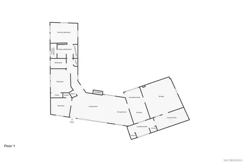 Floorplan - 132 Croydon Ln, El Cajon, CA 92020 photo 1 of 1