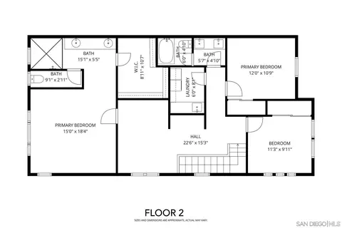 Floorplan - 7700 Jasmine Ct, Santee, CA 92071 photo 2 of 3