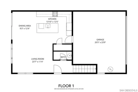 Floorplan - 7700 Jasmine Ct, Santee, CA 92071 photo 1 of 3