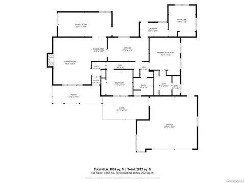 Floorplan - 1621 Lilac, Ramona, CA 92065 photo 1 of 1