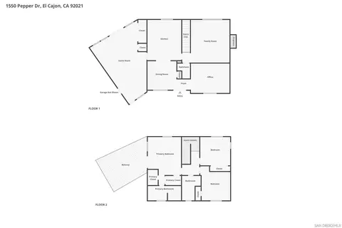 Floorplan - 1550 Pepper Dr, El Cajon, CA 92021 photo 3 of 3