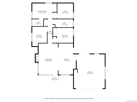 Floorplan - 2521 Sarbonne Dr, Oceanside, CA 92054 photo 1 of 1