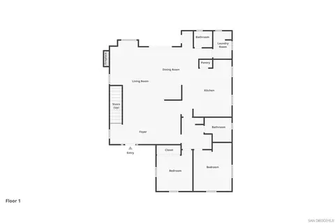 Floorplan - 13238 Beechtree St, Lakeside, CA 92040 photo 1 of 3