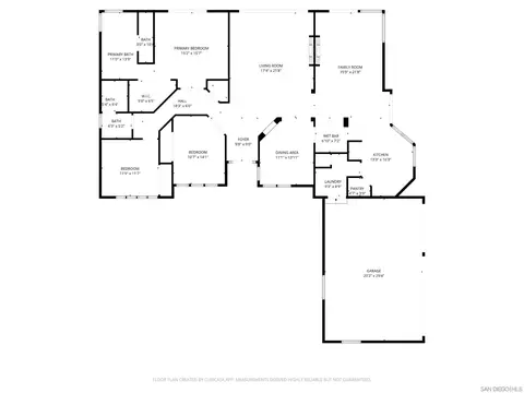 Floorplan - 14505 Wildgrove Rd, Poway, CA 92064 photo 1 of 1