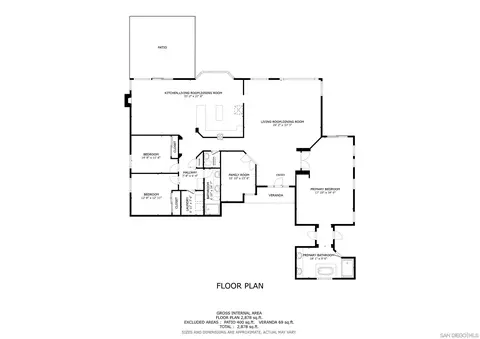 Floorplan - 2167 Collomia Ct, Alpine, CA 91901 photo 1 of 1