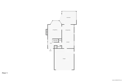 Floorplan - 12071 Via Eucalipto, El Cajon, CA 92019 photo 1 of 3