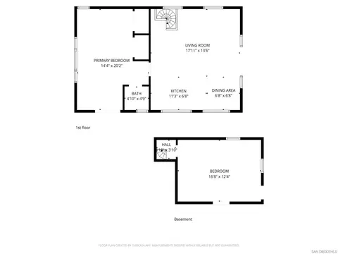 Floorplan - 12832 Stone Canyon Rd, Poway, CA 92064 photo 1 of 3