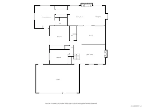 Floorplan - 13322 Via Mark, Poway, CA 92064 photo 2 of 3