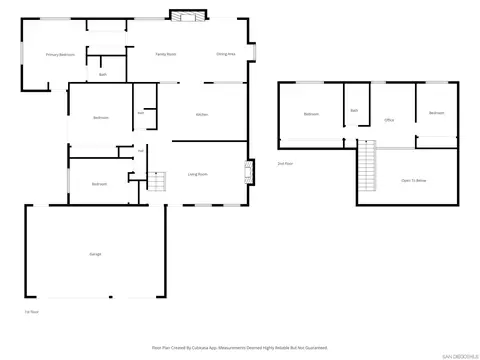 Floorplan - 13322 Via Mark, Poway, CA 92064 photo 1 of 3