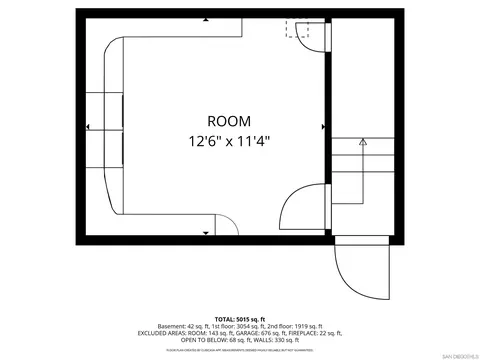 Floorplan - 13852 Northcrest Ln, Poway, CA 92064 photo 4 of 4