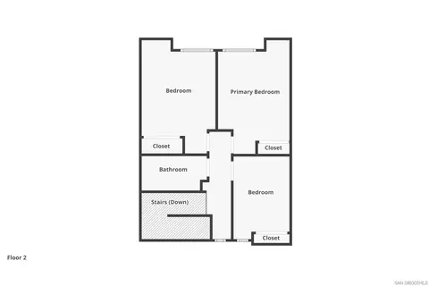 Floorplan - 8266 High St, La Mesa, CA 91941 photo 2 of 3