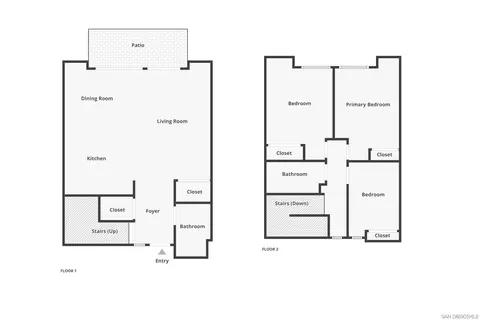 Floorplan - 8266 High St, La Mesa, CA 91941 photo 3 of 3