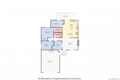 Floorplan - 13250 Evanston Dr, Poway, CA 92064 photo 1 of 1