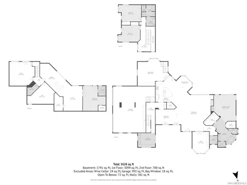 Floorplan - 15275 Eastvale Rd, Poway, CA 92064 photo 1 of 1