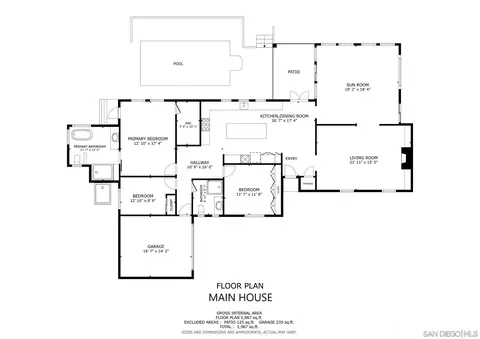 Floorplan - 2335 Ivy Rd, Oceanside, CA 92054 photo 1 of 2