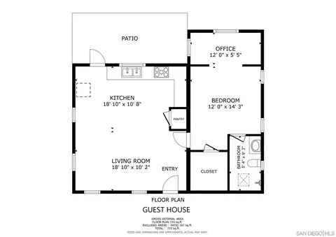 Floorplan - 2335 Ivy Rd, Oceanside, CA 92054 photo 2 of 2