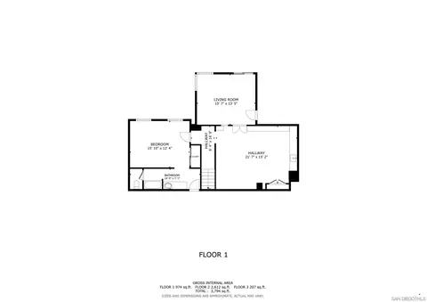 Floorplan - 661 Union, Encinitas, CA 92024 photo 1 of 3