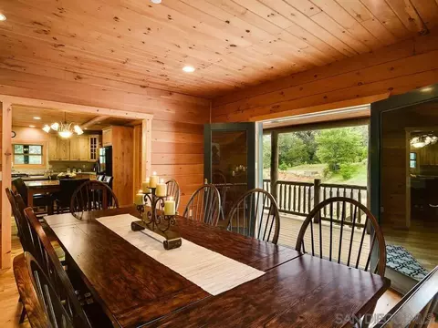 Dining - 1068 W Incense Cedar Rd, Julian, CA 92036 photo 2 of 5