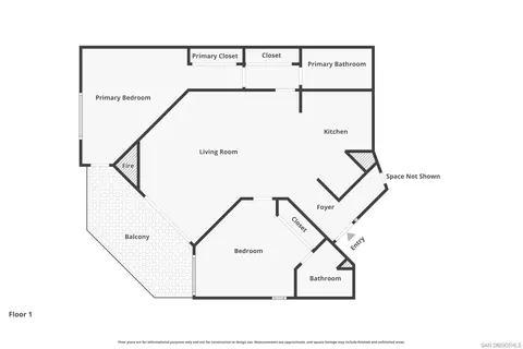 Floorplan - 7336 Mission Dam Ter UNIT 199, Santee, CA 92071 photo 1 of 1