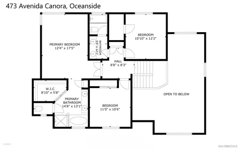 Floorplan - 473 Avenida Canora, Oceanside, CA 92057 photo 2 of 2