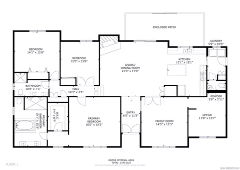 Floorplan - 28221 Stonington Way, Escondido, CA 92026 photo 1 of 1