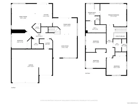 Floorplan - 1734 Kyrsten Ter, Alpine, CA 91901 photo 3 of 3