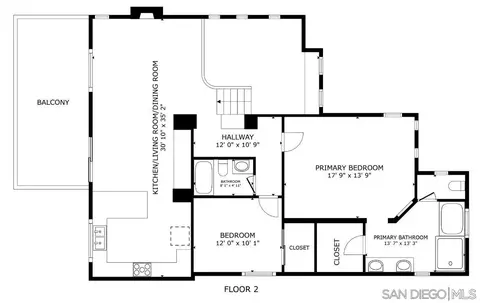 Floorplan - 6415 Ruby Way, Carlsbad, CA 92011 photo 1 of 2