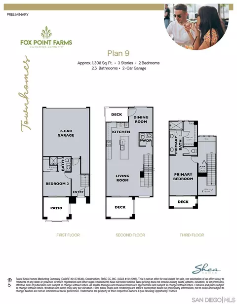 Floorplan - 1602 San Remo Pl #104, Encinitas, CA 92024 photo 1 of 1
