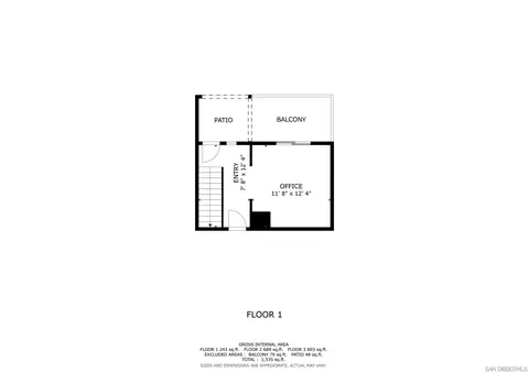 Floorplan - 2134 Silverado St, San Marcos, CA 92078 photo 1 of 2