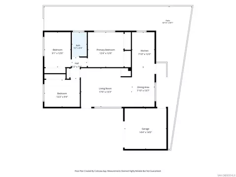 Floorplan - 331 N Pierce, El Cajon, CA 92020 photo 1 of 2