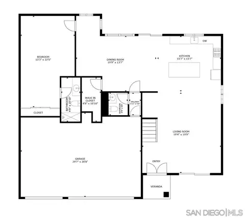 Floorplan - 248 Avenida De Los Claveles, Encinitas, CA 92024 photo 1 of 2
