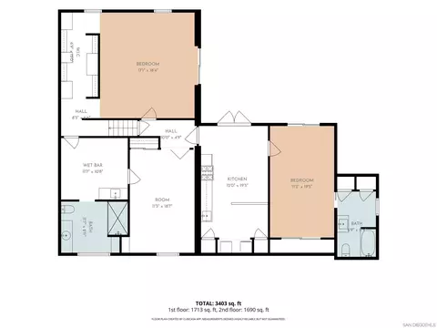 Floorplan - 444 Avalon Dr, Vista, CA 92084 photo 2 of 2
