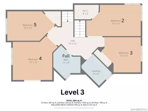 Floorplan - 4235 Casa De Machado, La Mesa, CA 91941 photo 4 of 5