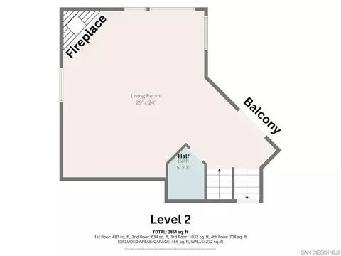 Floorplan - 4235 Casa De Machado, La Mesa, CA 91941 photo 3 of 5