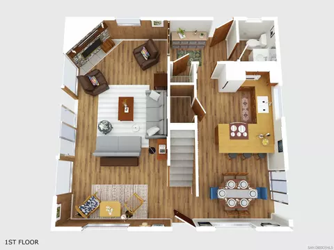 Floorplan - 52275 Sylvan Way, Idyllwild, CA 92549 photo 1 of 3